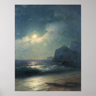 Aivazovsky - Schiffbruch Poster