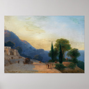 Aivazowsky - Sommertag auf der Krim Poster