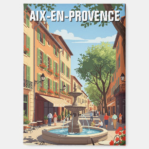 Aix-en-Provence France Travel Magnet