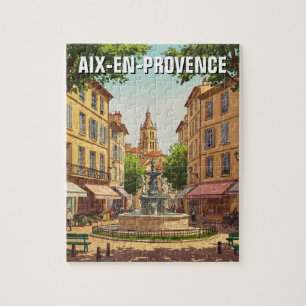 Aix-en-Provence France Travel Puzzle