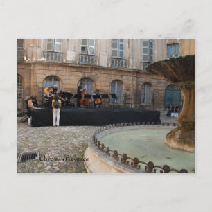 Aix en Provence-South of France Postkarte