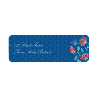Aiyana Floral Batik Rücksendeadresse