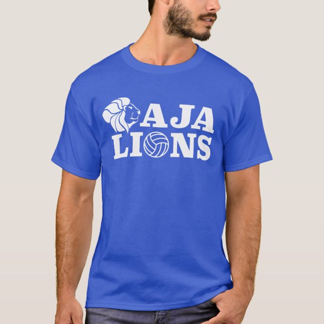 AJA Lions Volleyball T-Shirt (Vorderseite)