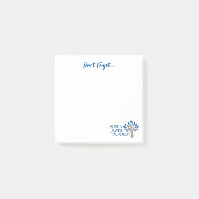 AJA Sticky Notes Post-it Klebezettel (Vorderseite)