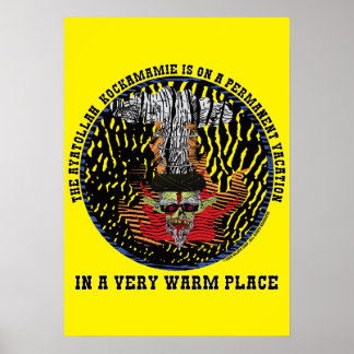 Ajatollah Kockamamie Iran Demokratische Opposition Poster