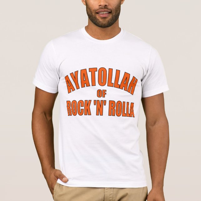 Ajatollah von Felsen "N" Rolla T-Shirt (Vorderseite)