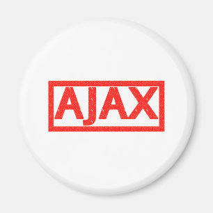 Ajax-Briefmarke Magnet