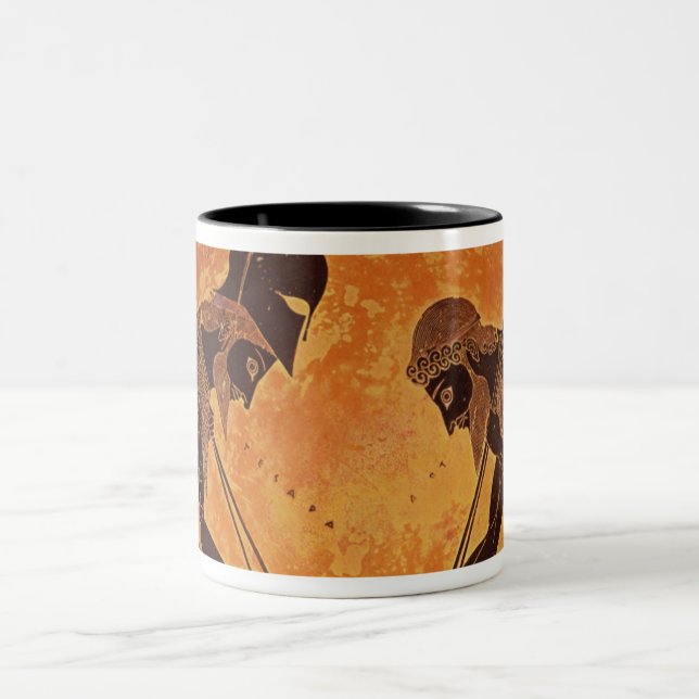 Ajax und Achilleus durch Exekias Tasse (Mittel)