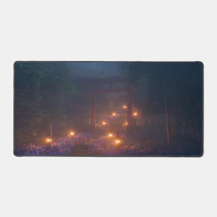Ajisai no Kaidan (Nacht) Schreibtischunterlage