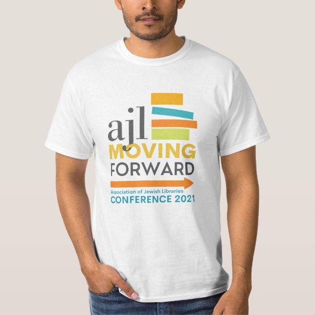 AJL 2021 Conference Mens Shirt. T-Shirt (Vorderseite)