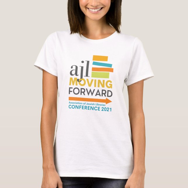 AJL 2021 Conference Womens Shirt.  T-Shirt (Vorderseite)