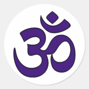 Ajna Chakra Runder Aufkleber
