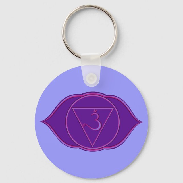Ajna Chakra Schlüsselanhänger (Vorderseite)