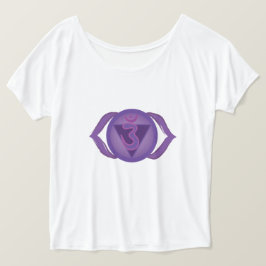 Ajna oder Chakra T - Shirt aus dem dritten Auge, W