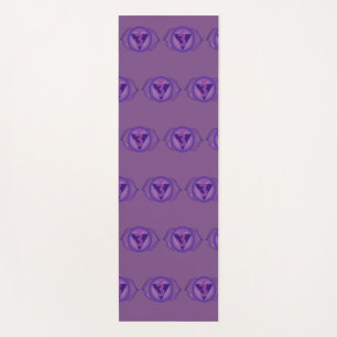 Ajna oder Third eye Chakra Yoga Mat Yogamatte