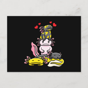 Ajolote Kawaii Postkarte