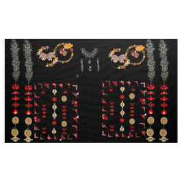 Ajrak ähnlicher Stil Stoff