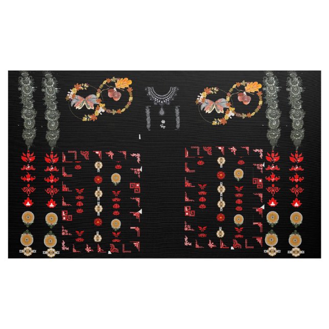 Ajrak ähnlicher Stil Stoff (Yard (91,4 cm))