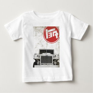 AK10 beunruhigt - Rot Baby T-shirt