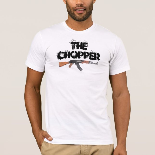AK47, der Chopper, Angriffsgewehr T-Shirt (Vorderseite)