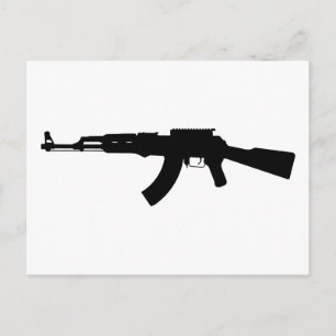 ak47 postkarte