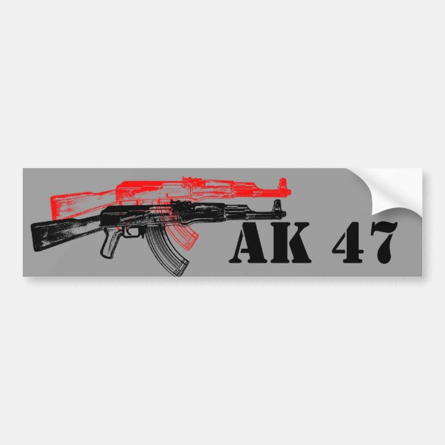 AK 47 AUTOAUFKLEBER (Vorne)