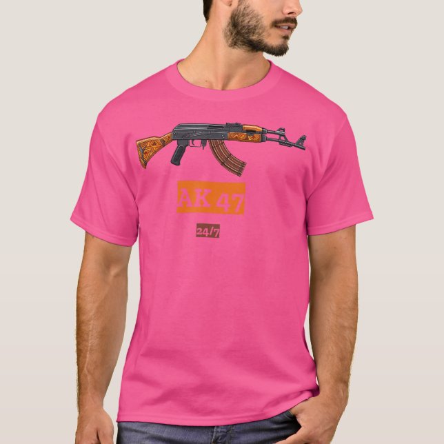 Ak 47 Gun T-Shirt (Vorderseite)