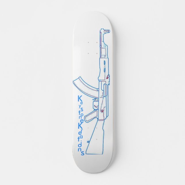 AK 47 KeystoneKreations Skateboard (Vorne)