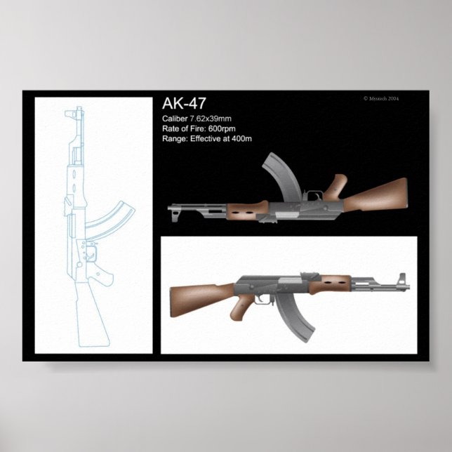 AK-47 POSTER (Vorne)