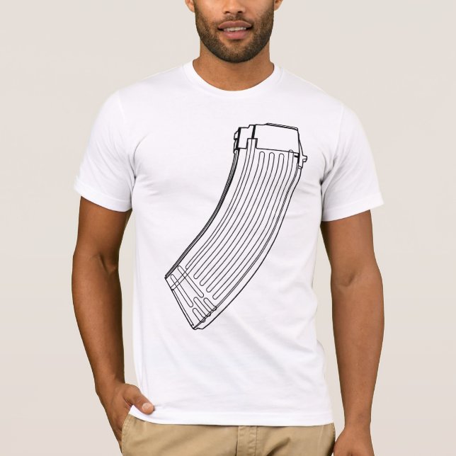 AK-47zeitschrift T-Shirt (Vorderseite)