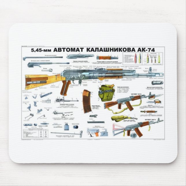 Ak 74 mousepad (Vorne)