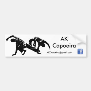 AK Capoeira Stoßdämpferstock Autoaufkleber