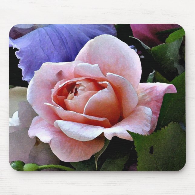 AK-, empfindliche Rose Mousepad (Vorne)