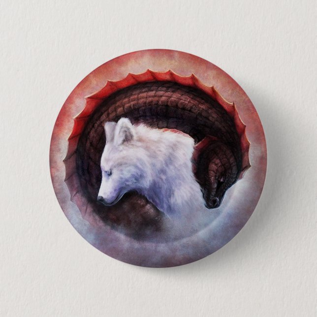 AK Feniks 2 1/4 Zoll. Runder Knopf Button (Vorderseite)