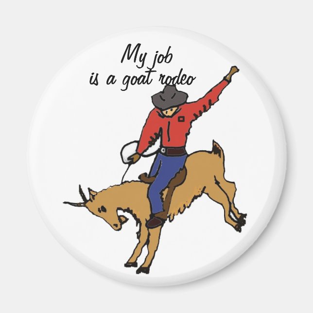 AK - Goat Rodeo Magnet (Vorne)