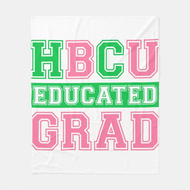 AKA HBCU Educated Grad 1908 AKA Fleecedecke (Vorderseite)