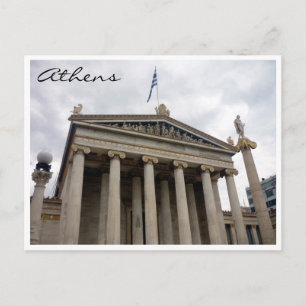 Akademie Athen Front Postkarte