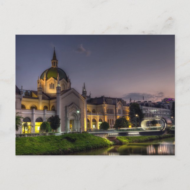 Akademie der Bildenden Künste, Sarajewo, Bosnien u Postkarte (Vorderseite)