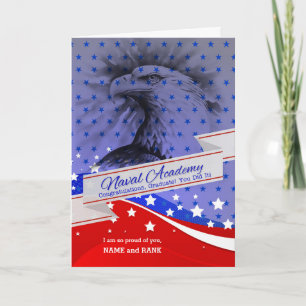 Akademie der Marine Graduate American Eagle Karte