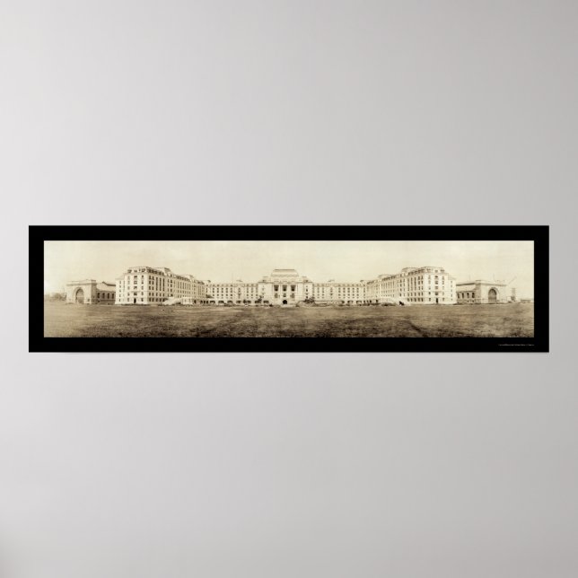 Akademie der Marine von Annapolis 1919 Foto Poster (Vorne)