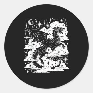 Akademie Fantasy Buchliebhaber Bookish Goblincore Runder Aufkleber