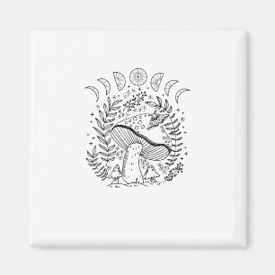 Akademie Goblincore Cottagecore Ästhetik Witchy M Magnet