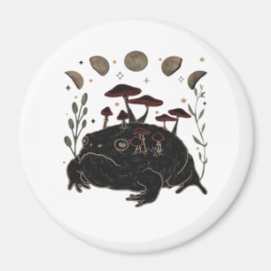 Akademie Mond Witchy Goblincore Ästhetik Frosch Cl Magnet