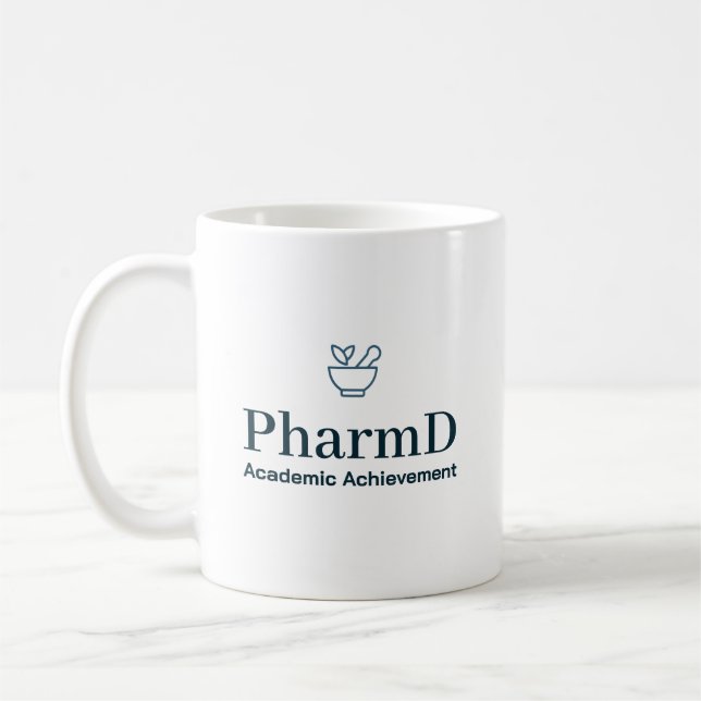 Akademische Leistung PharmD Kaffeetasse (Links)