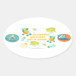 Akademische Mütter bekommen Sticker