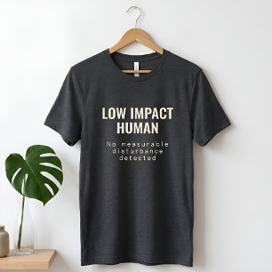 Akademischer Text   Low Impact Human   Dark Tri-Bl Tri-Blend Shirt