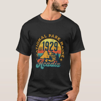 Akadien Maine Natur Berge Wandern im Freien T-Shirt