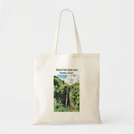 Akaka Falls Hawaii Wasserfall Tropische Landschaft Tragetasche