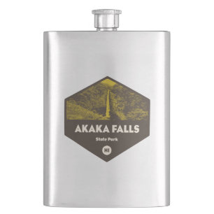 Akaka Falls Staat Park Hawaii Flachmann