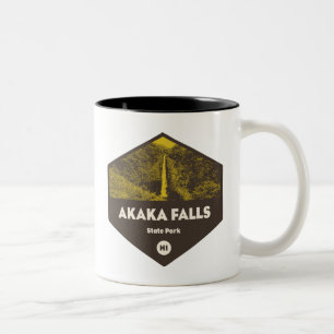 Akaka Falls Staat Park Hawaii Zweifarbige Tasse